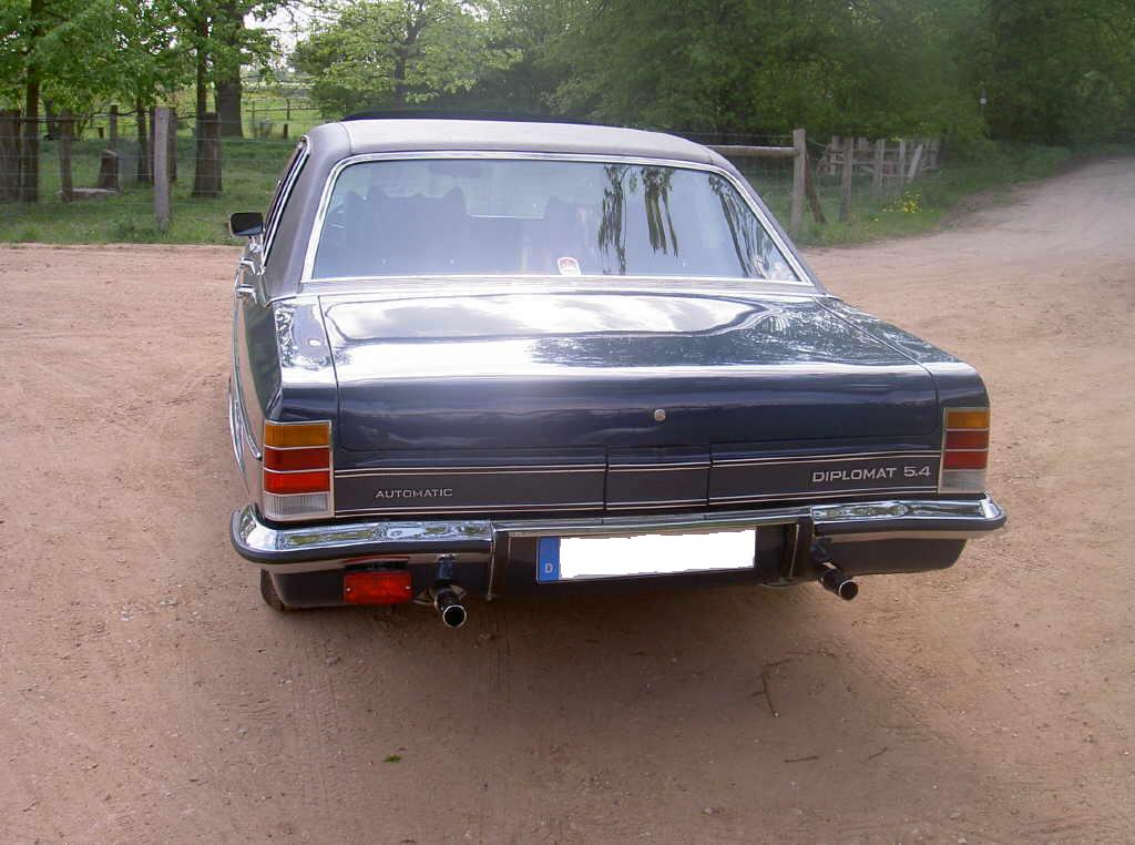 Opel Diplomat: 4 фото