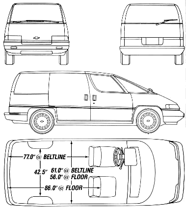 Chevrolet Lumina AVP: 7 фото