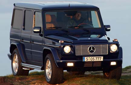 Mercedes G-class: 7 фото