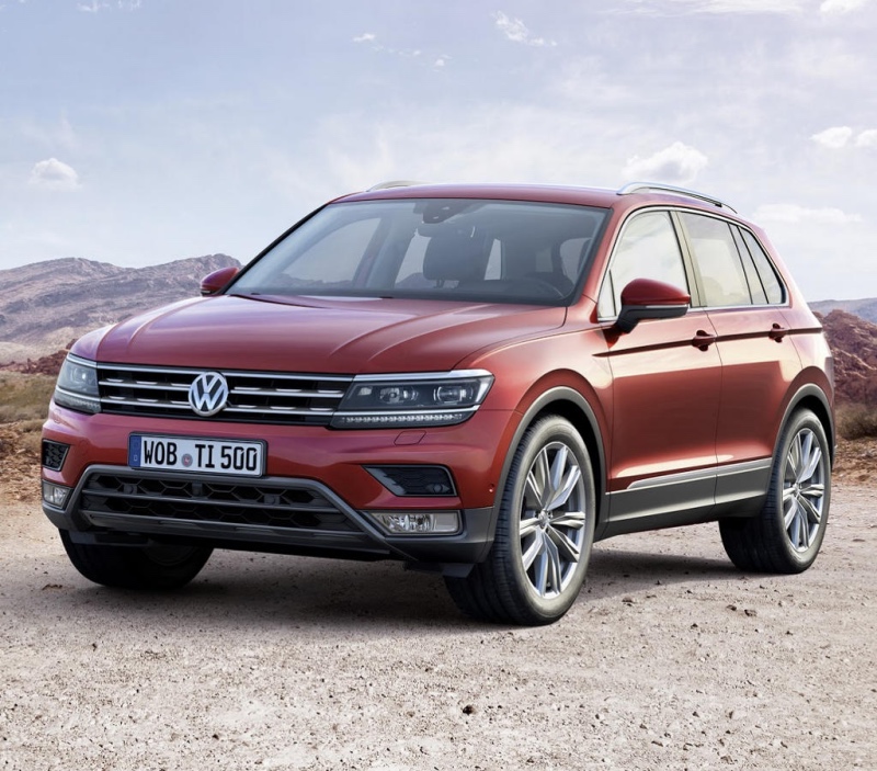 Новый Volkswagen Tiguan 2016