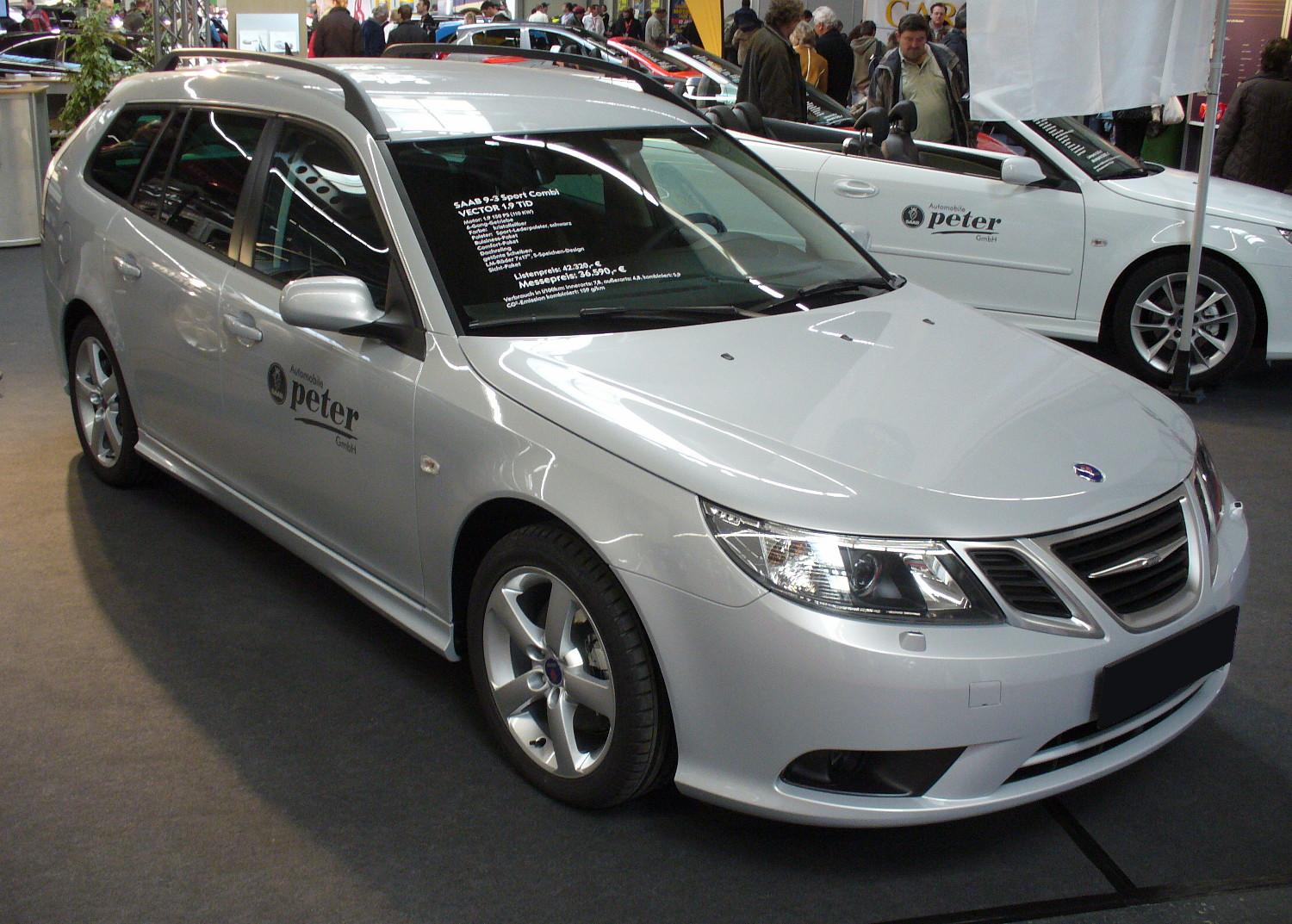 Saab 9-3 Sport Combi: 3 фото