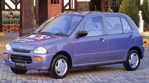 Subaru Vivio: 5 фото